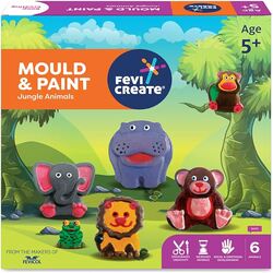 Mould & Paint Jungle Animals Kit